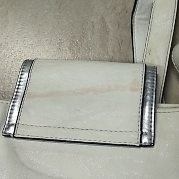 Sequins White Crossbody Miss Me Purse - Picture 3 of 3